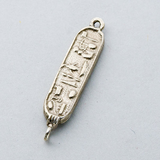 Silber Anhänger Kettenanhänger Ägypten Hieroglyphen 1,25 g0
