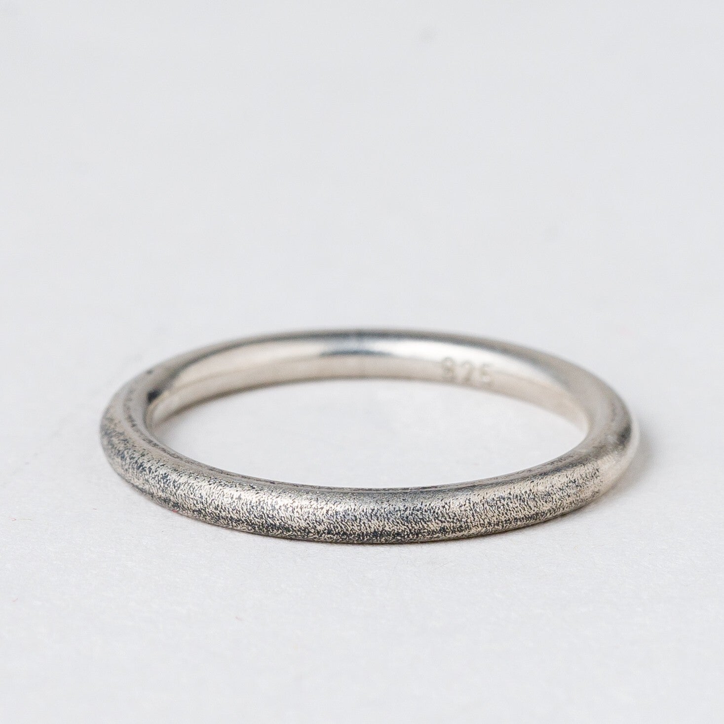 Silber Ring 925 Größe 50 (15,9 mm Ø) 1,78 g0