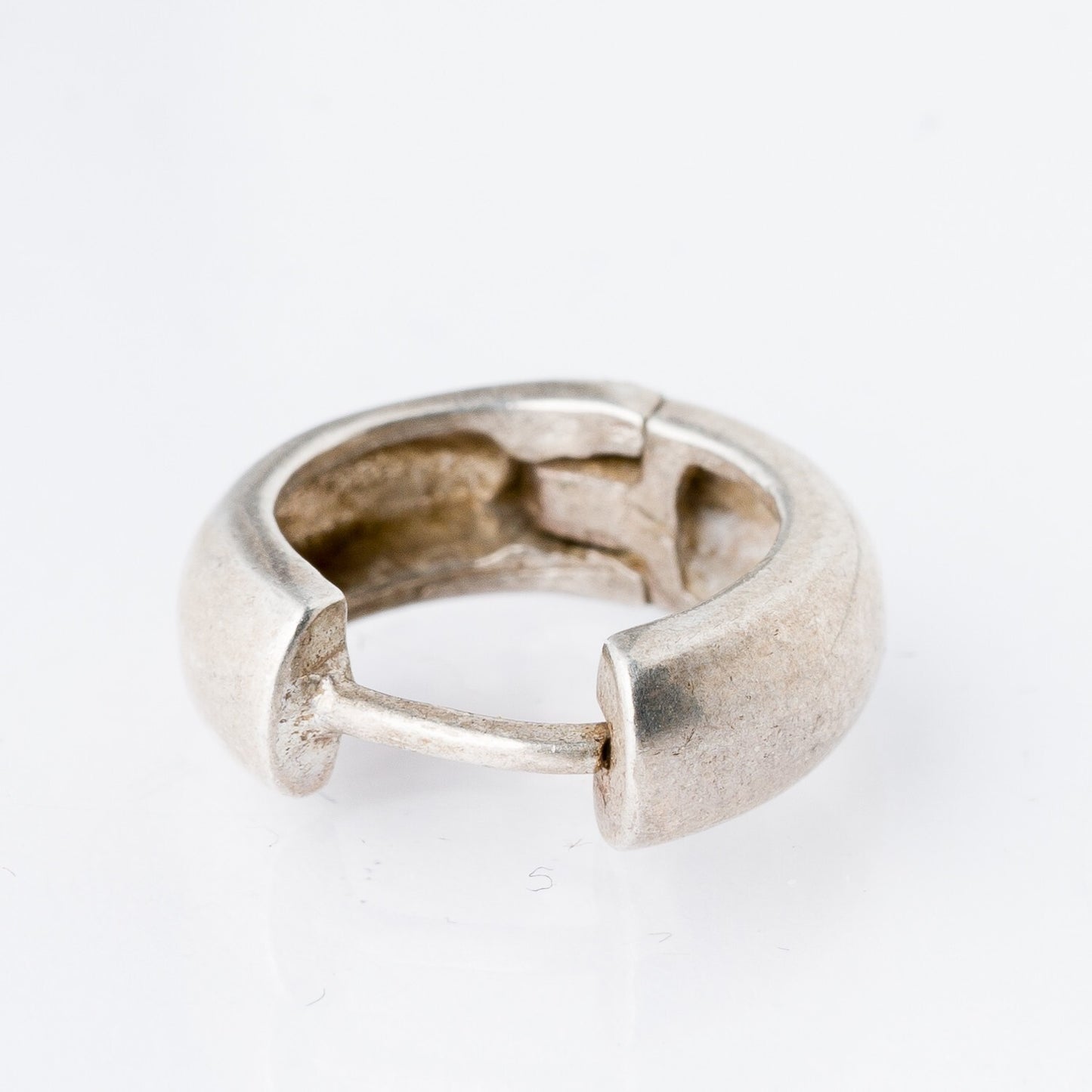 Einzelner Ohrring Huggie 925er Silber 3,7 g3
