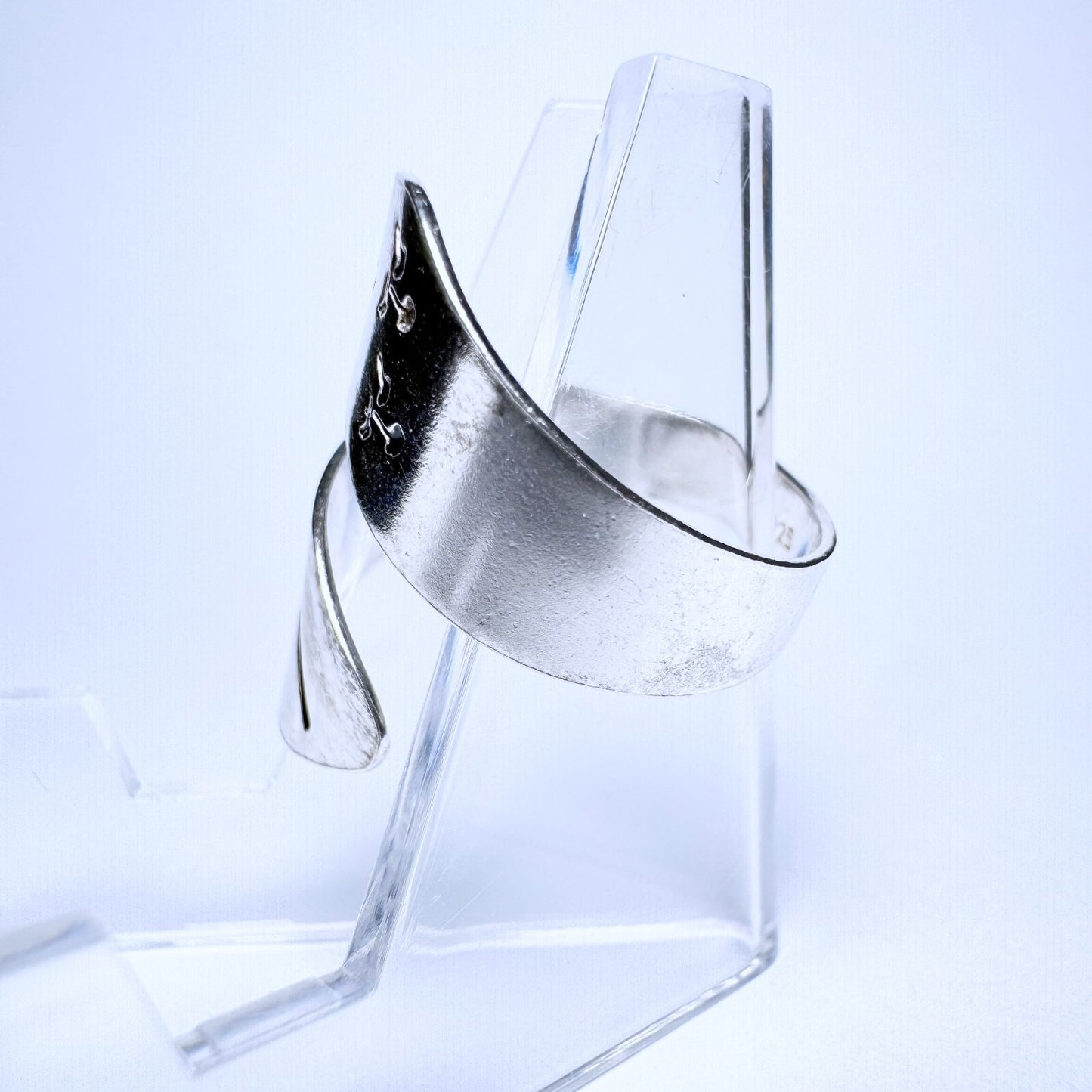 Ring 925er Silber Größe 57 Gräser Pollenflug 3,21g1