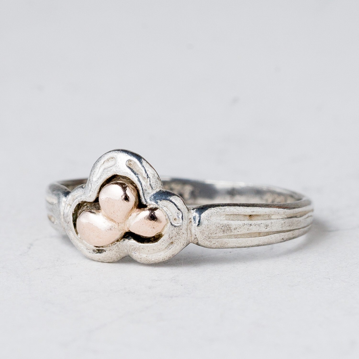 Silber Ring 925 Größe 51 (16,2 mm Ø) 1,61 g0