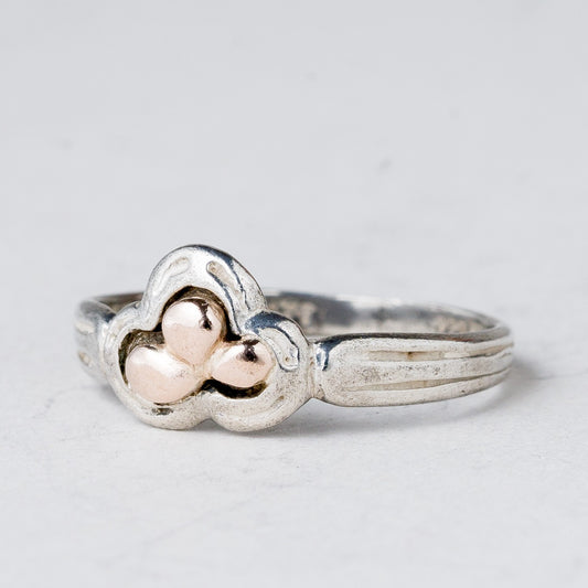Silber Ring 925 Größe 51 (16,2 mm Ø) 1,61 g0