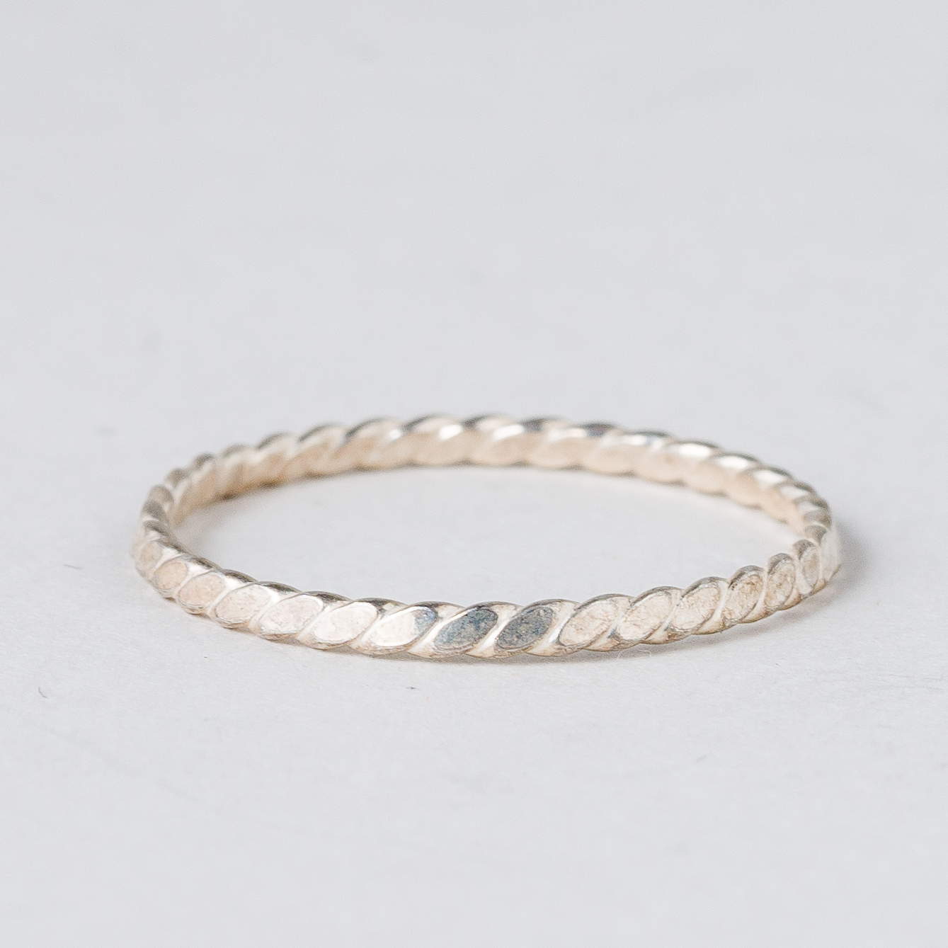 Ring 835er Silber 0,54 g Größe 52 (16,5 mm Ø)0