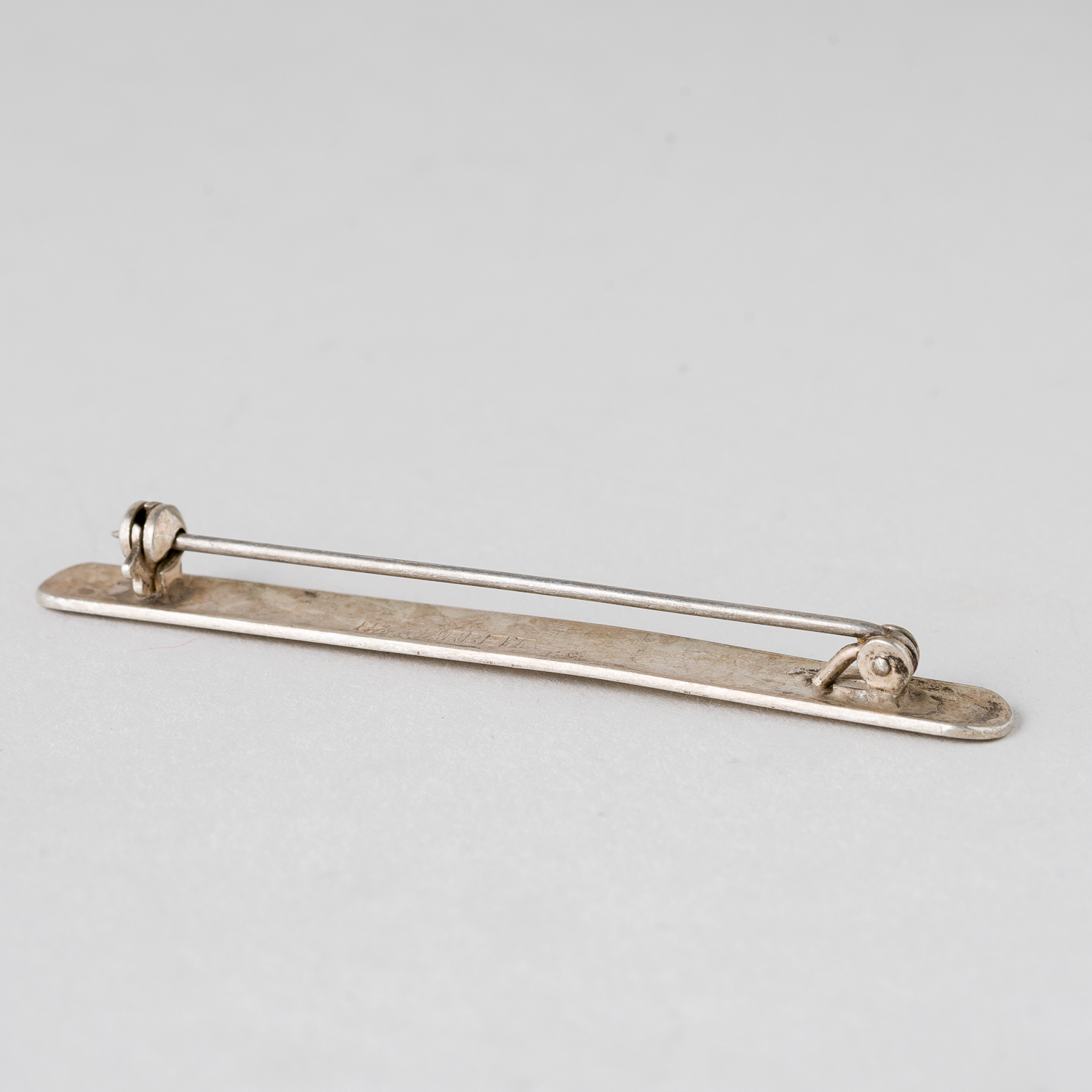 CNC: Brosche 835er Silber 3,49 g 5,5 cm1