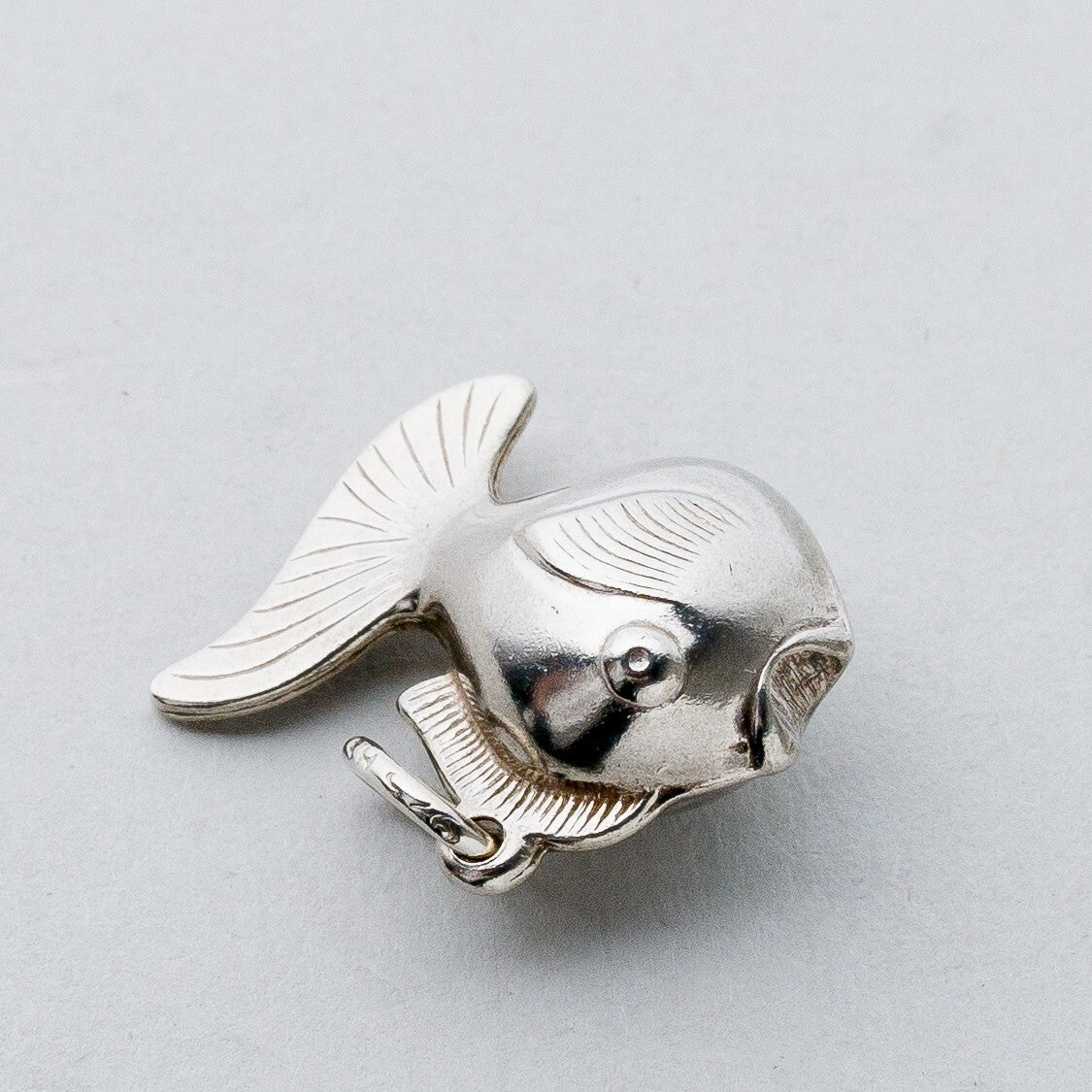 Silber Anhänger Kettenanhänger 925 Fisch 1,73 g5