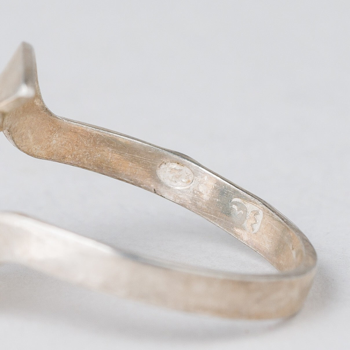 Ring Schwarzer Stein 2,53 g Silber Größe 55 (17,5 mm Ø)5