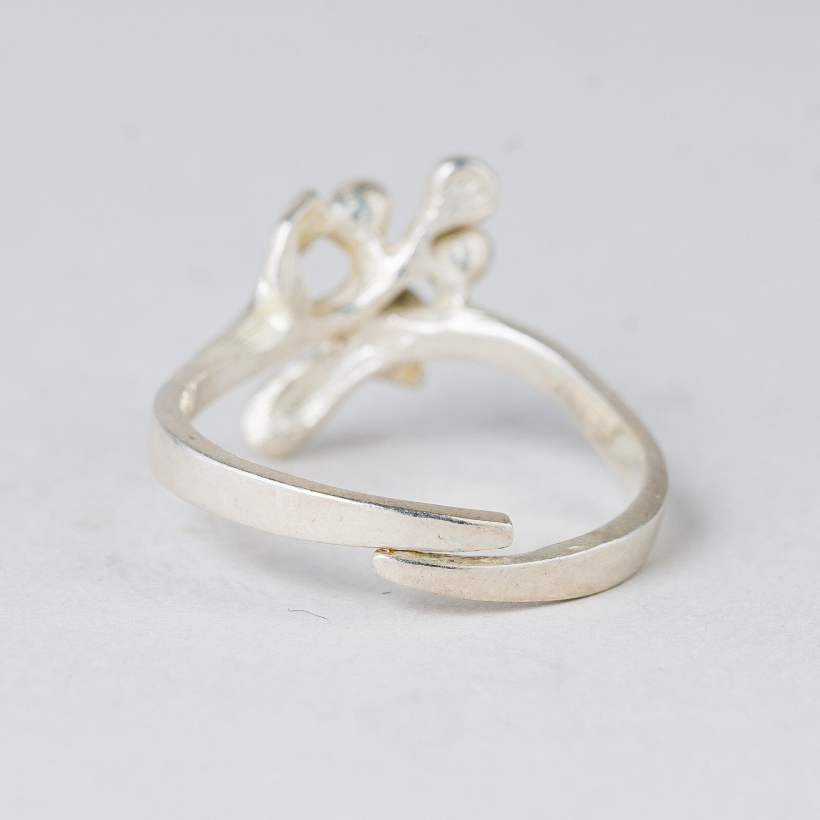 Ring 2,24 g 835er Silber Größe flexibel ca. 543