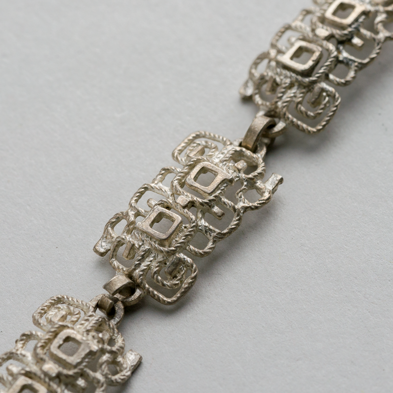 Armband 1 cm breit Silber 8,75 g 18 cm2