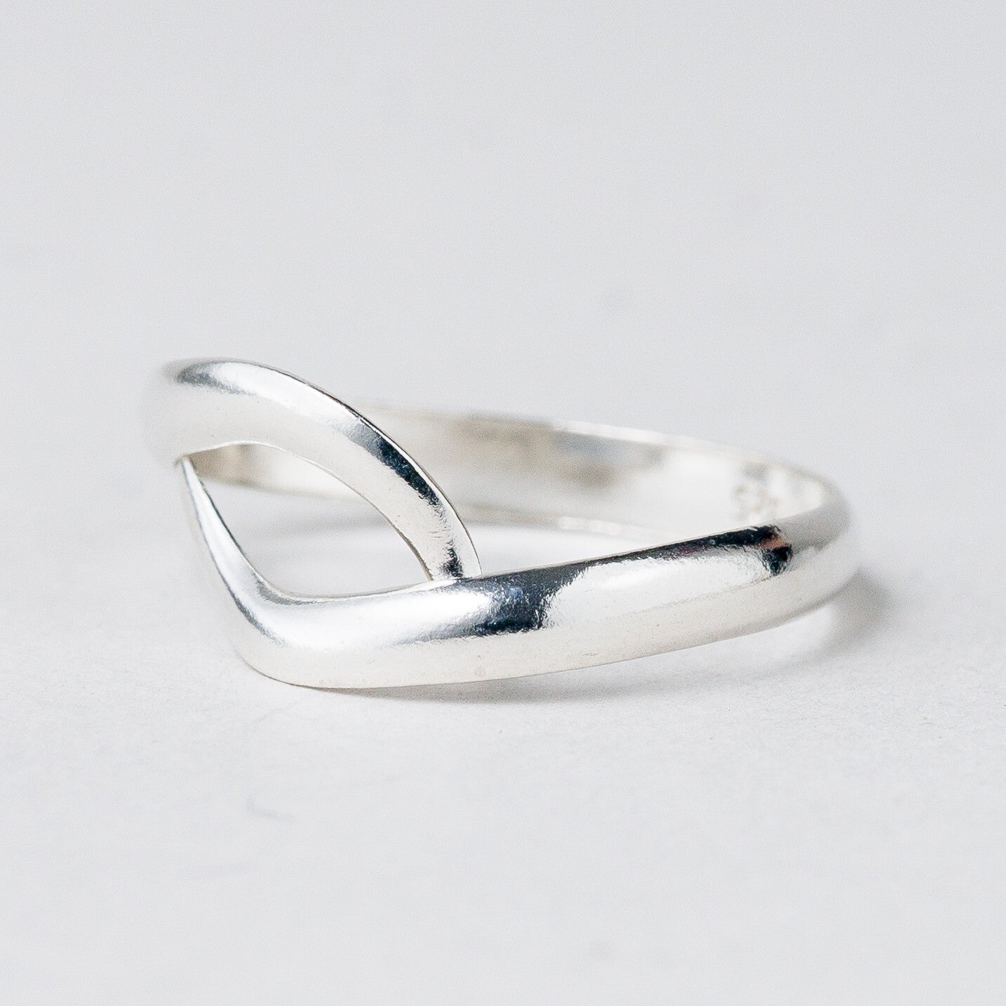 Ring Silber 925 Größe flexibel ca. 58 1,58 g0