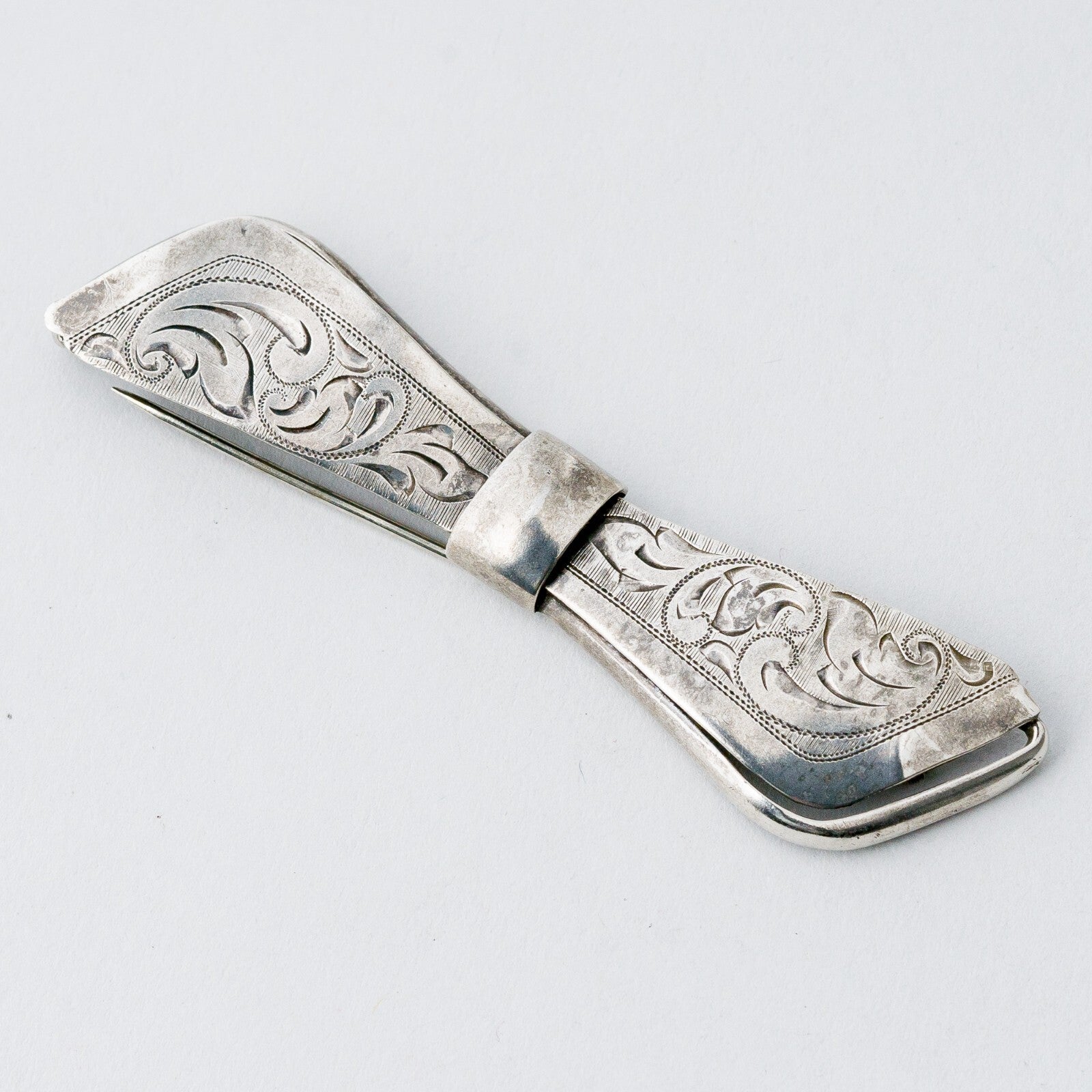 Silber Brosche Spange 835 Schleife 7,07 g0
