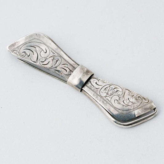 Silber Brosche Spange 835 Schleife 7,07 g0