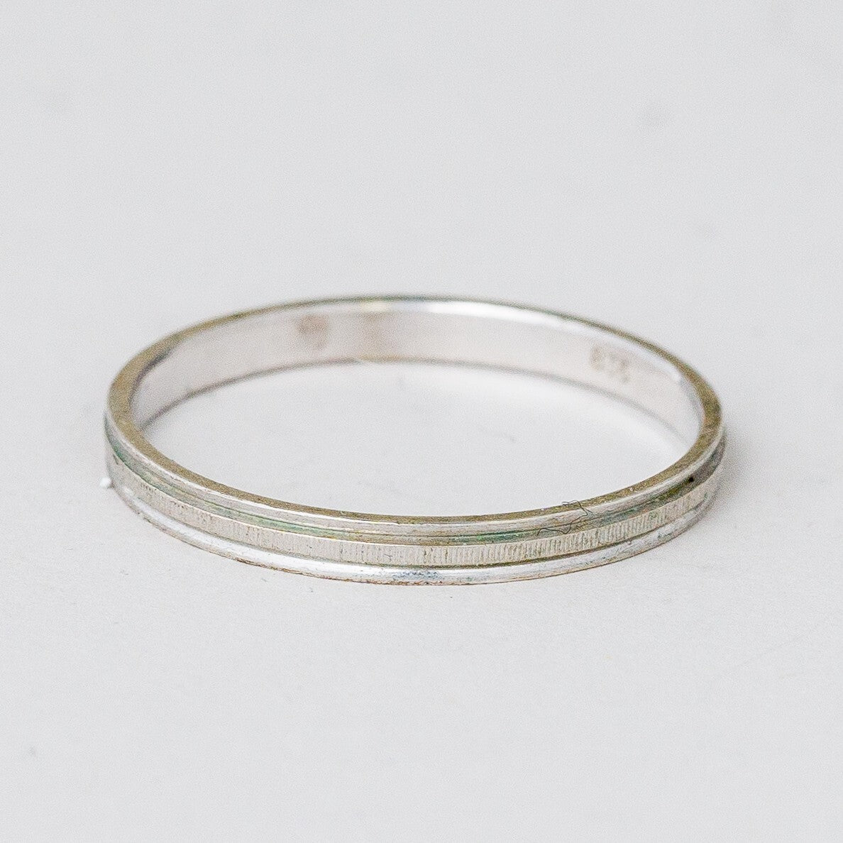 Silber Ring 52 (16,5 mm Ø) 835 0,8 g3