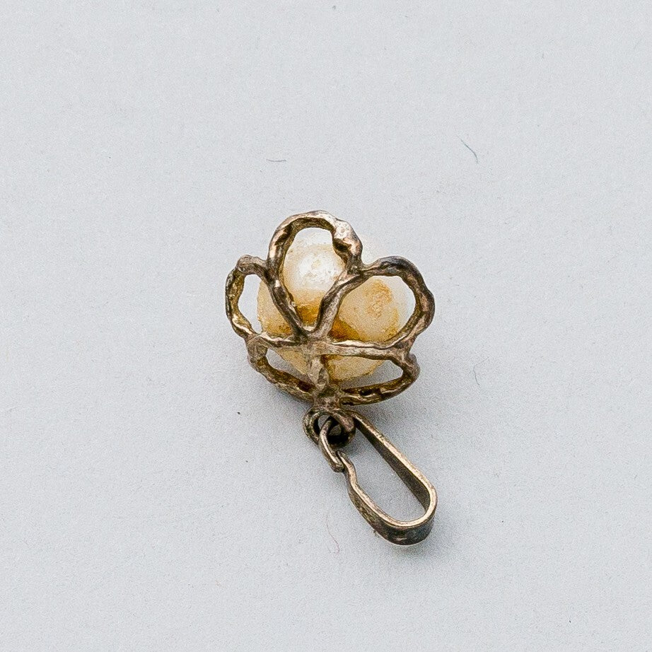 Silber Anhänger Kettenanhänger 925 Perle 0,78 g5
