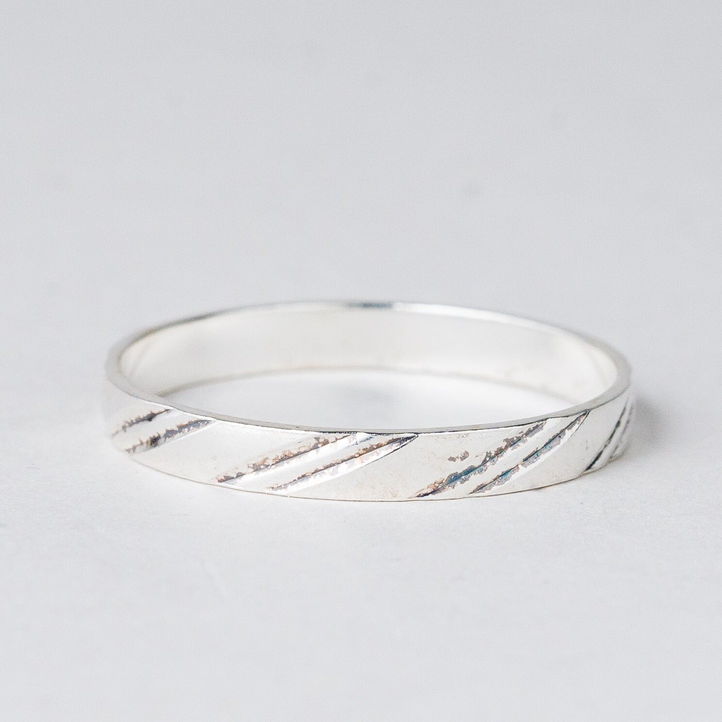 Silber Ring 925 Größe 66 (21,0 mm Ø) 1,58 g3