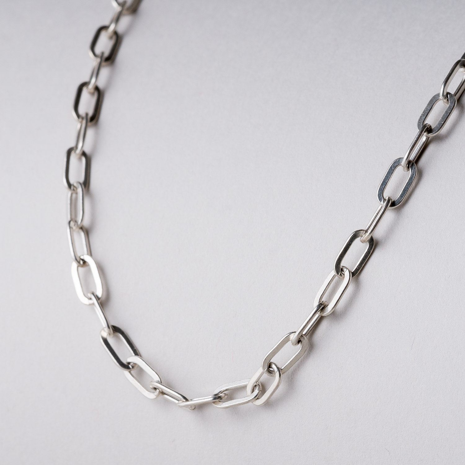 Halskette 3 mm 830er Silber 10,53 g 69 cm0
