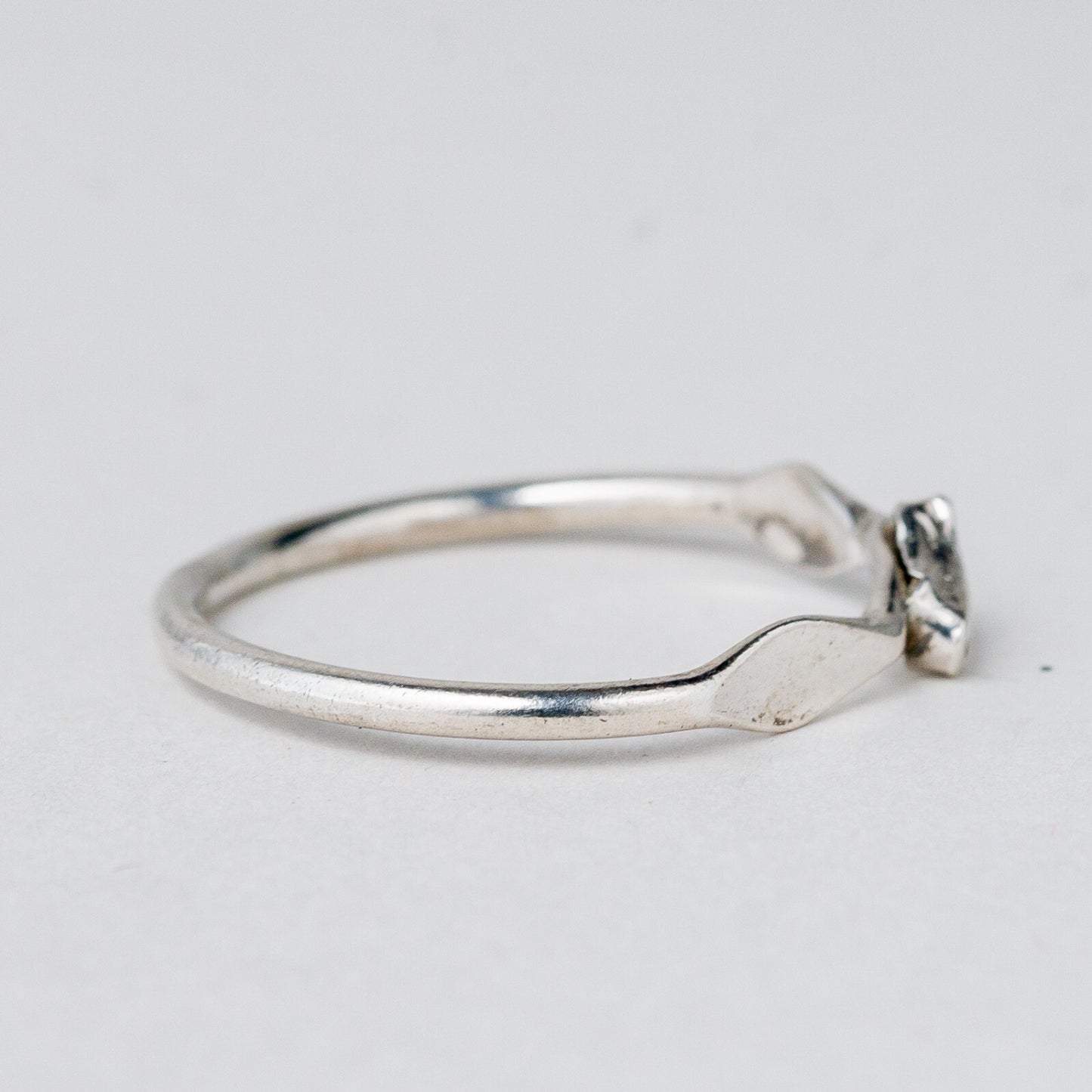 Silber Ring 925 Größe 56 (17,8 mm Ø) 1,13 g2