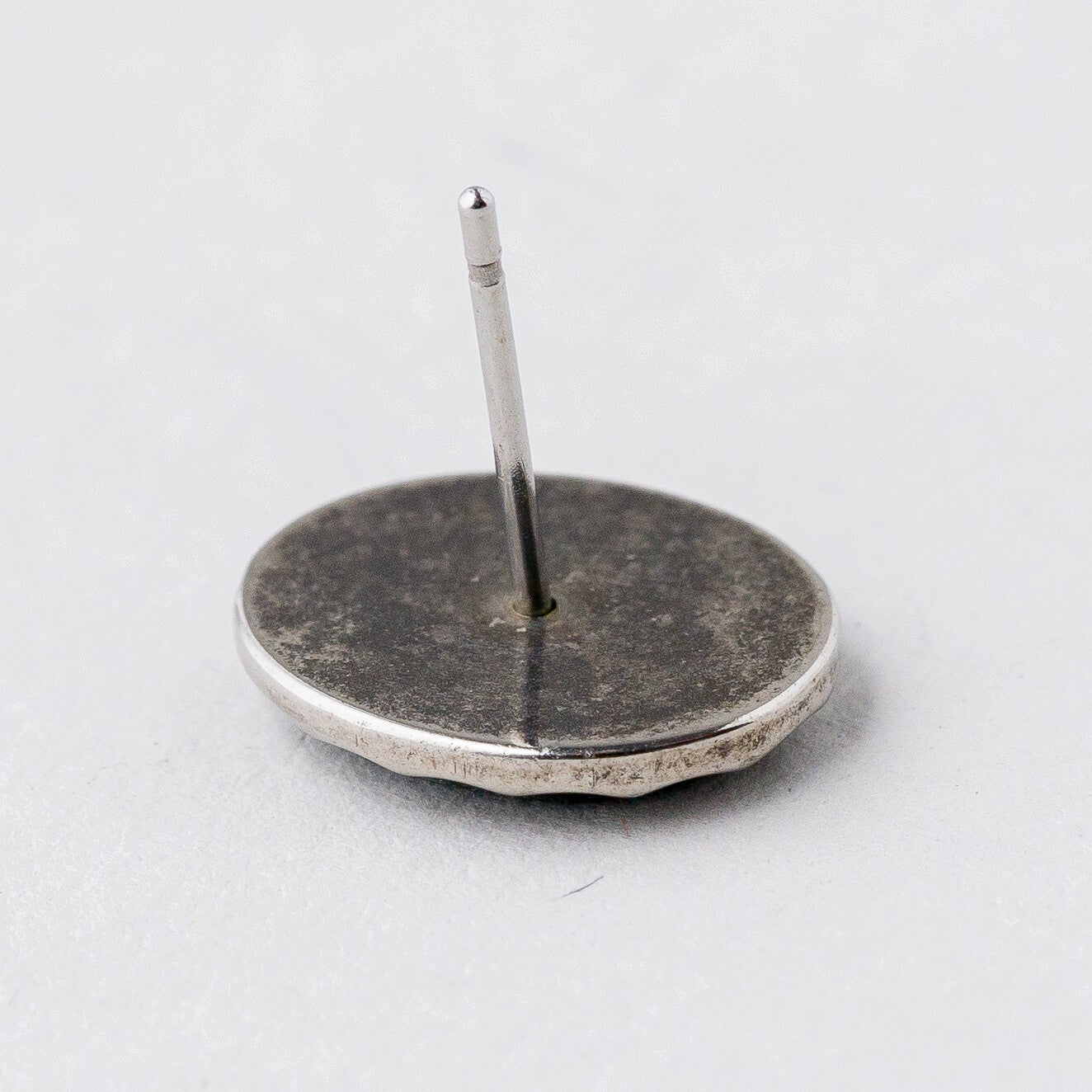 Einzelner Ohrring Ohrstecker Silber Opal 1,14 g6