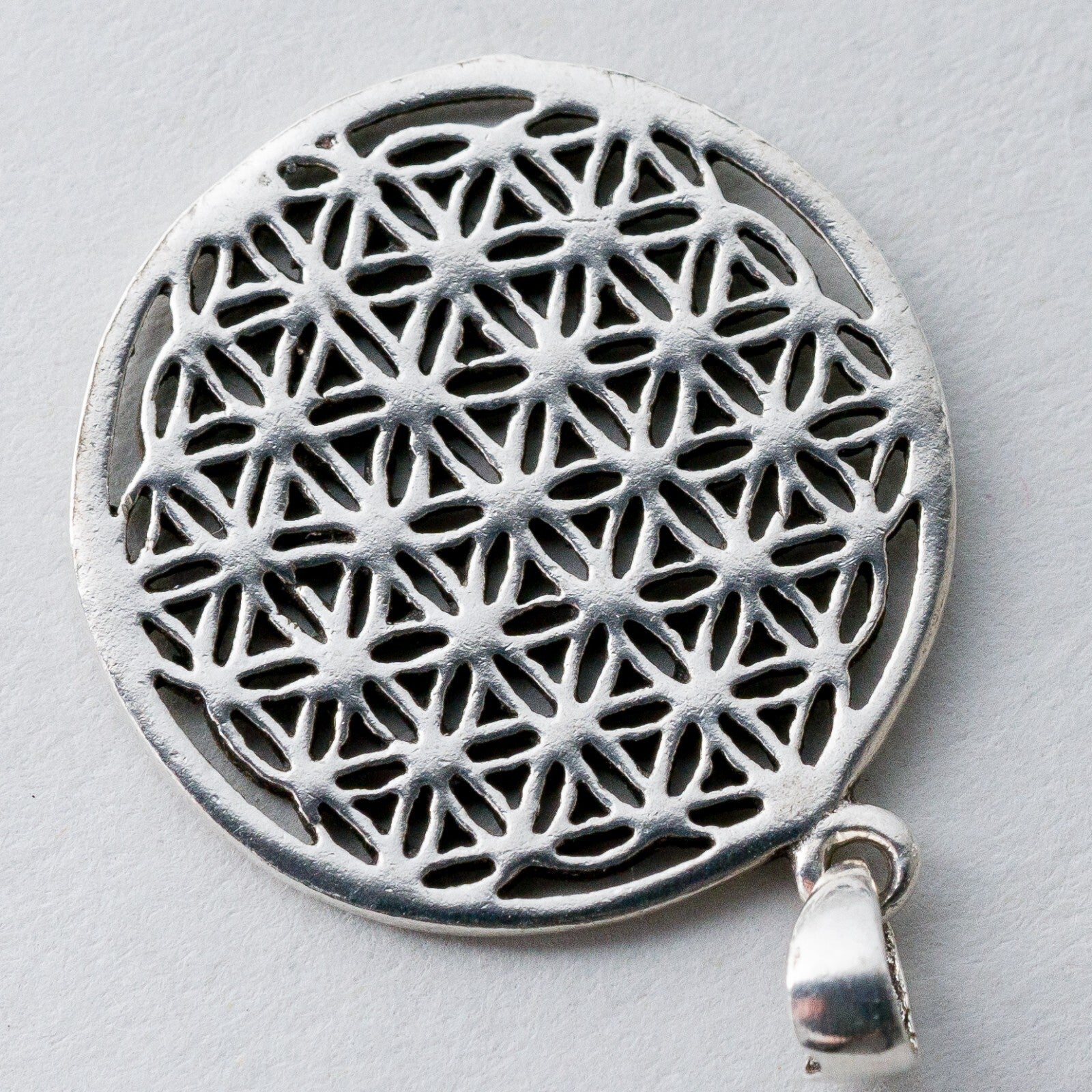 Silber Anhänger Kettenanhänger Mandala 2,23 g6