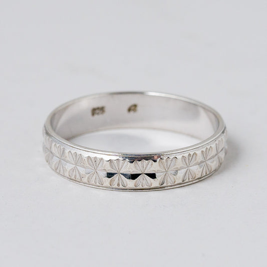 Silber Ring 925 Größe 64 (20,3 mm Ø) 2,93 g0