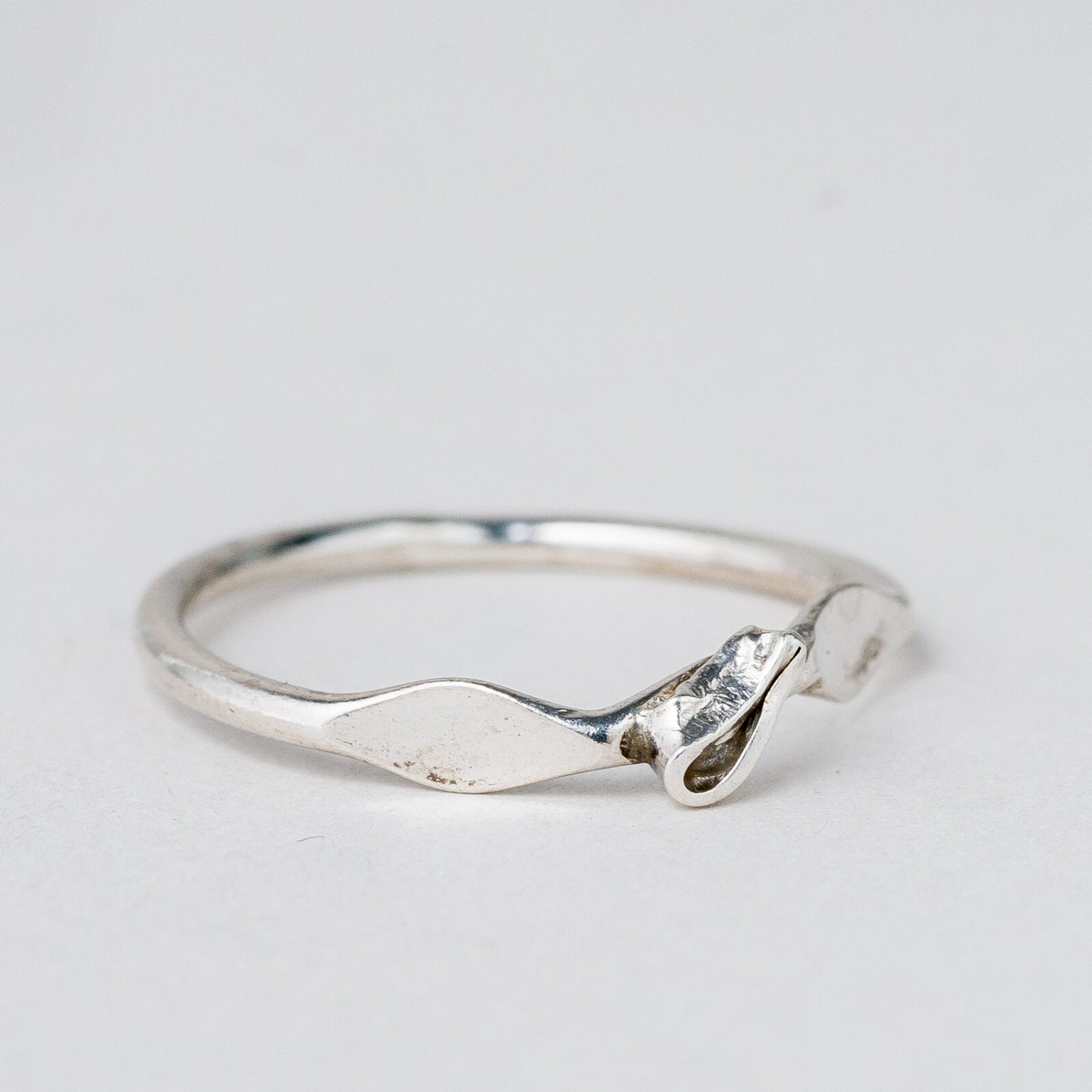 Silber Ring 925 Größe 56 (17,8 mm Ø) 1,13 g1