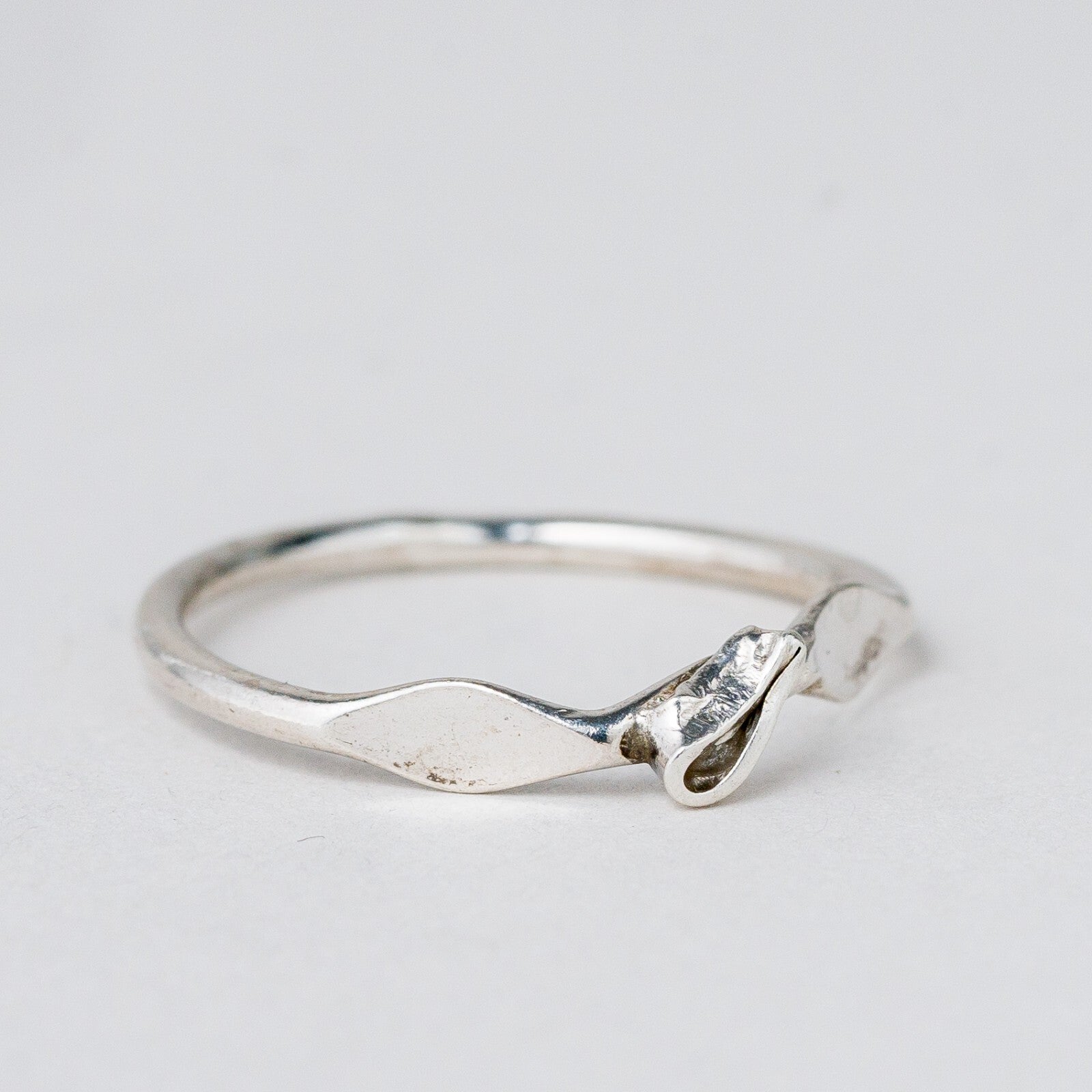 Silber Ring 925 Größe 56 (17,8 mm Ø) 1,13 g1