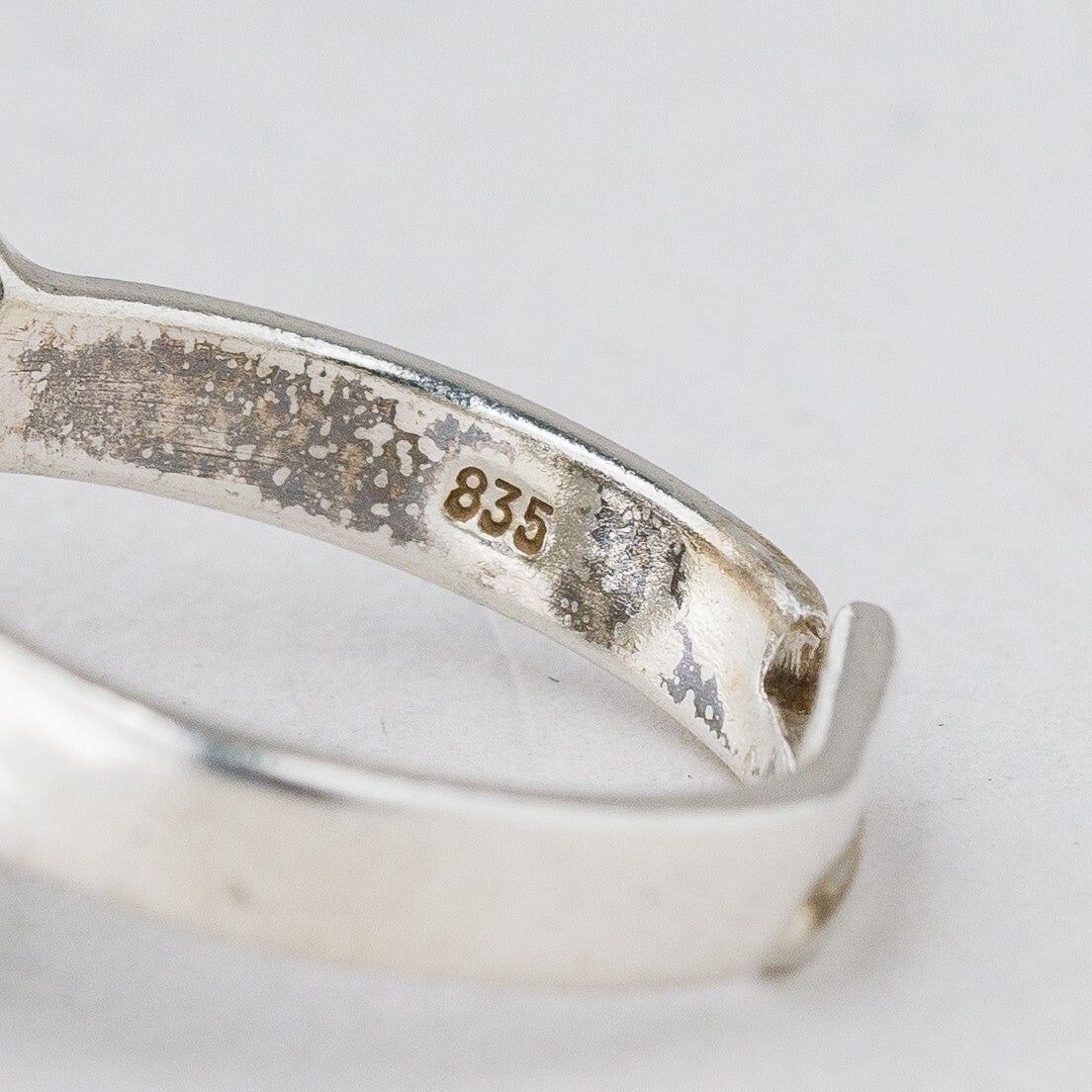 Ring 835 Silber Knoten Größe flexibel ca. 54 4,87 g6