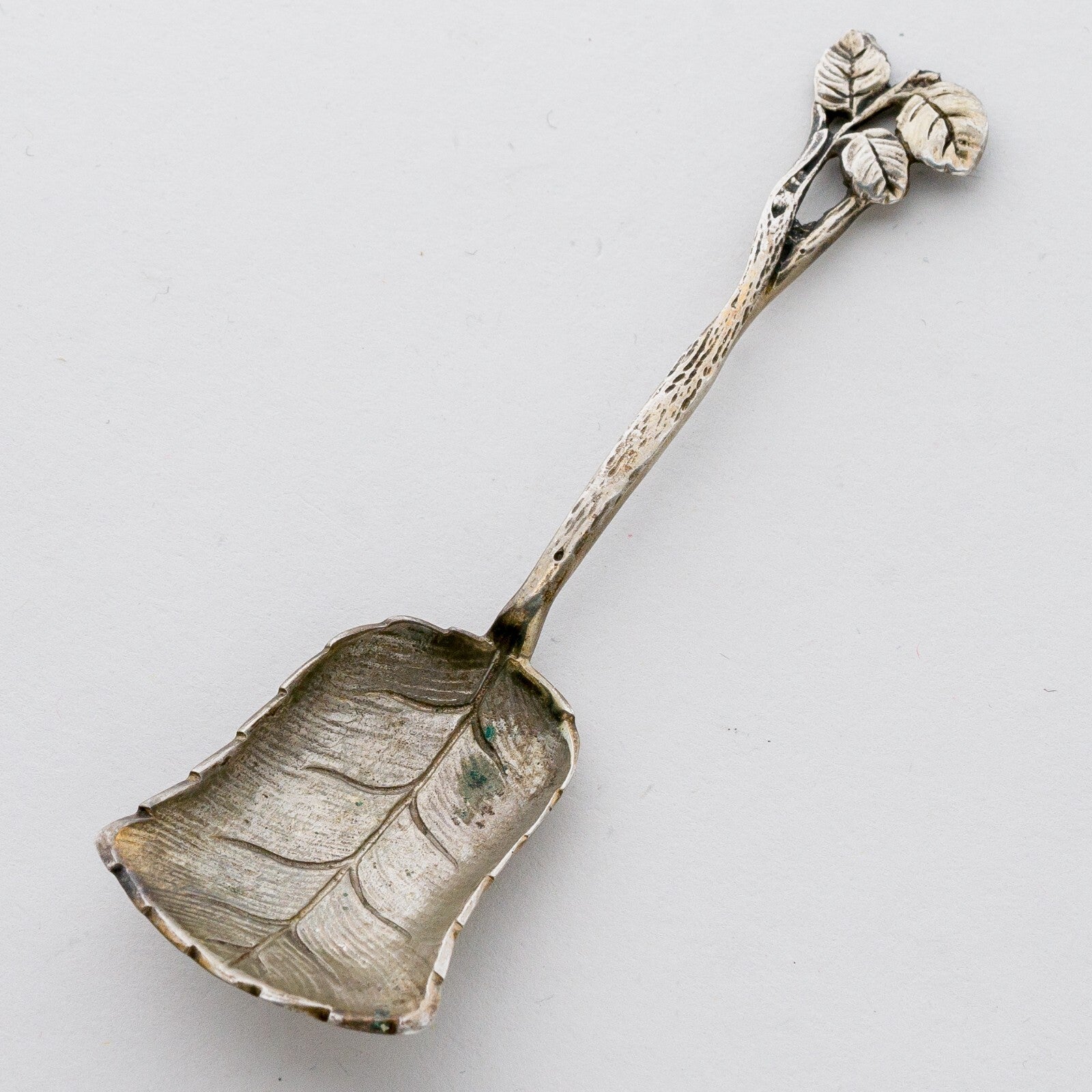 Silber Löffel 9 cm 800 Hildesheimer Rose 10,61 g0