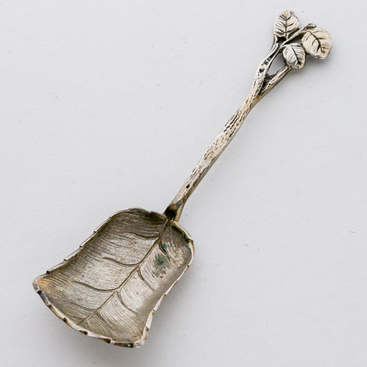 Silber Löffel 9 cm 800 Hildesheimer Rose 10,61 g0