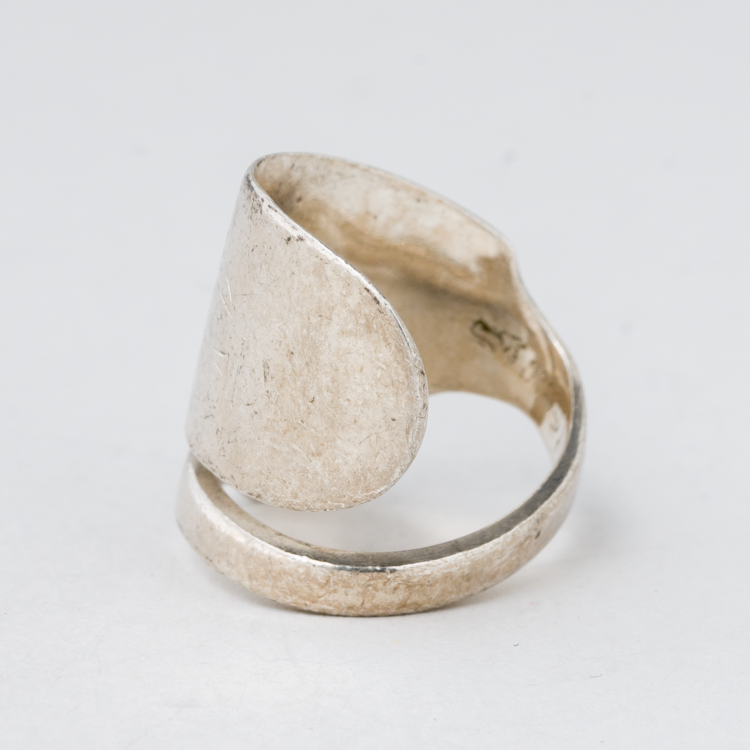 Ring Monogram "AL" 5,35 g 800er Silber Größe flexibel3