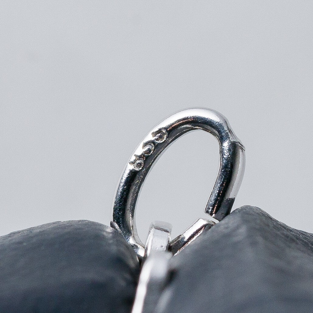 Anhänger 835 Silber Sternzeichen Zwilling 3,2 cm 3,76 g6