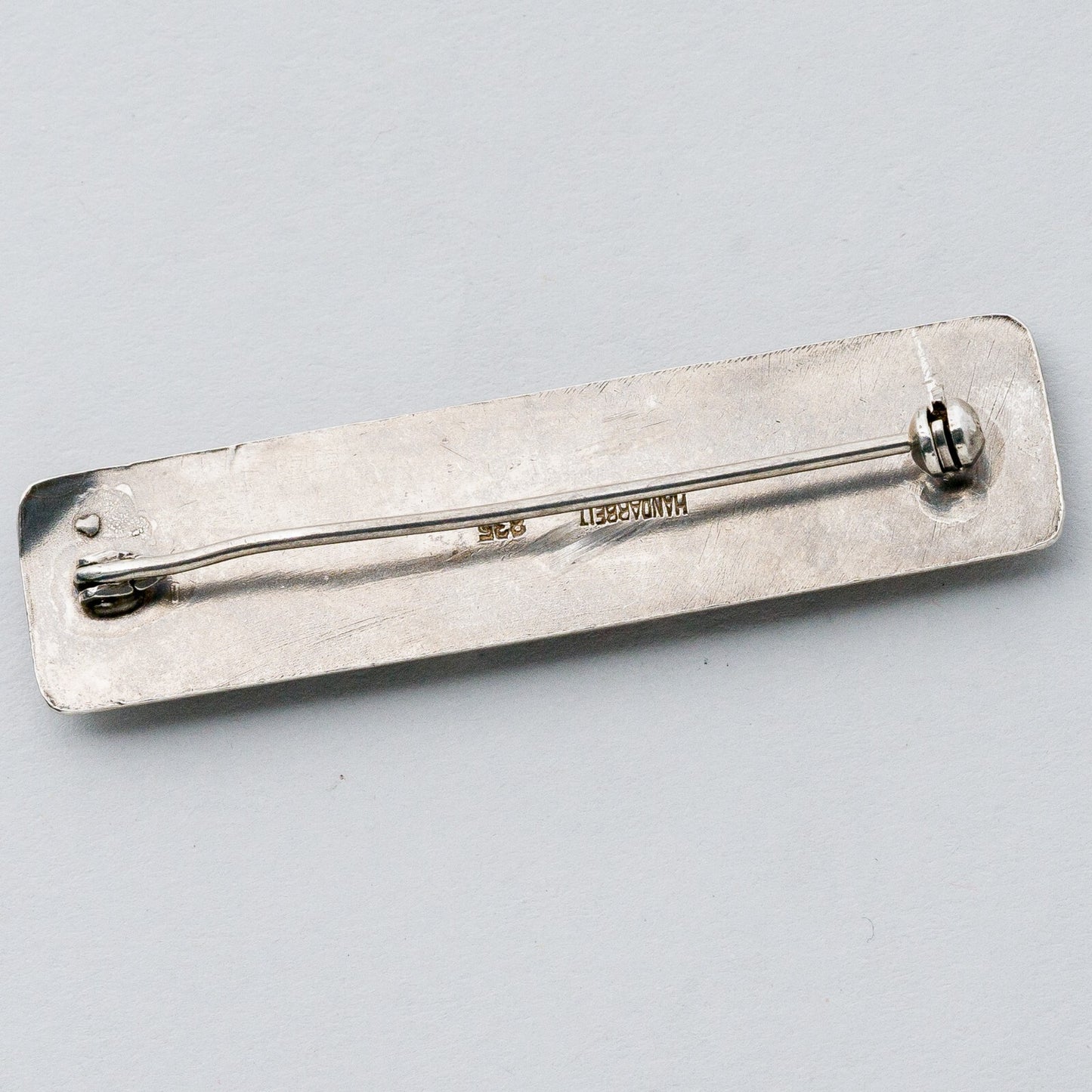 Silber Brosche Spange 835 Floral "Handarbeit" 10,37 g4
