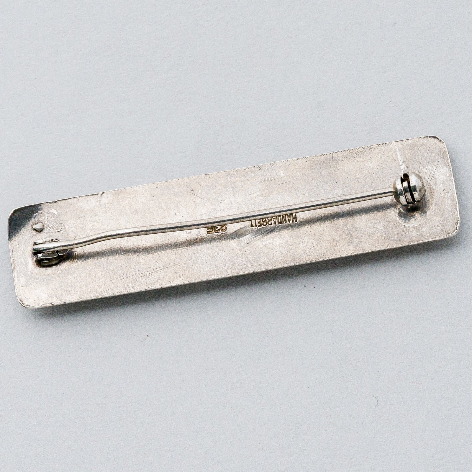 Silber Brosche Spange 835 Floral "Handarbeit" 10,37 g4