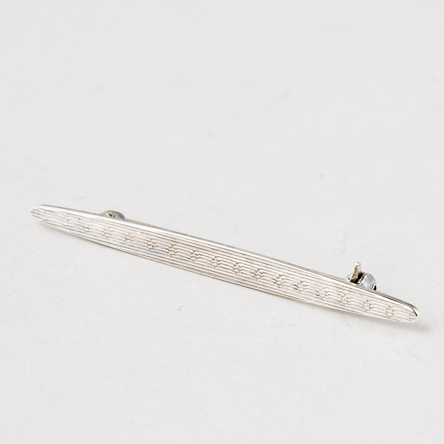Brosche 835er Silber 2,17 g 5 cm0
