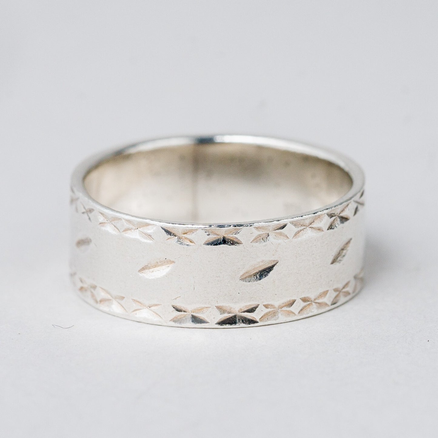 Silber Ring 925 Größe 63 (20,0 mm Ø) 6,15 g0