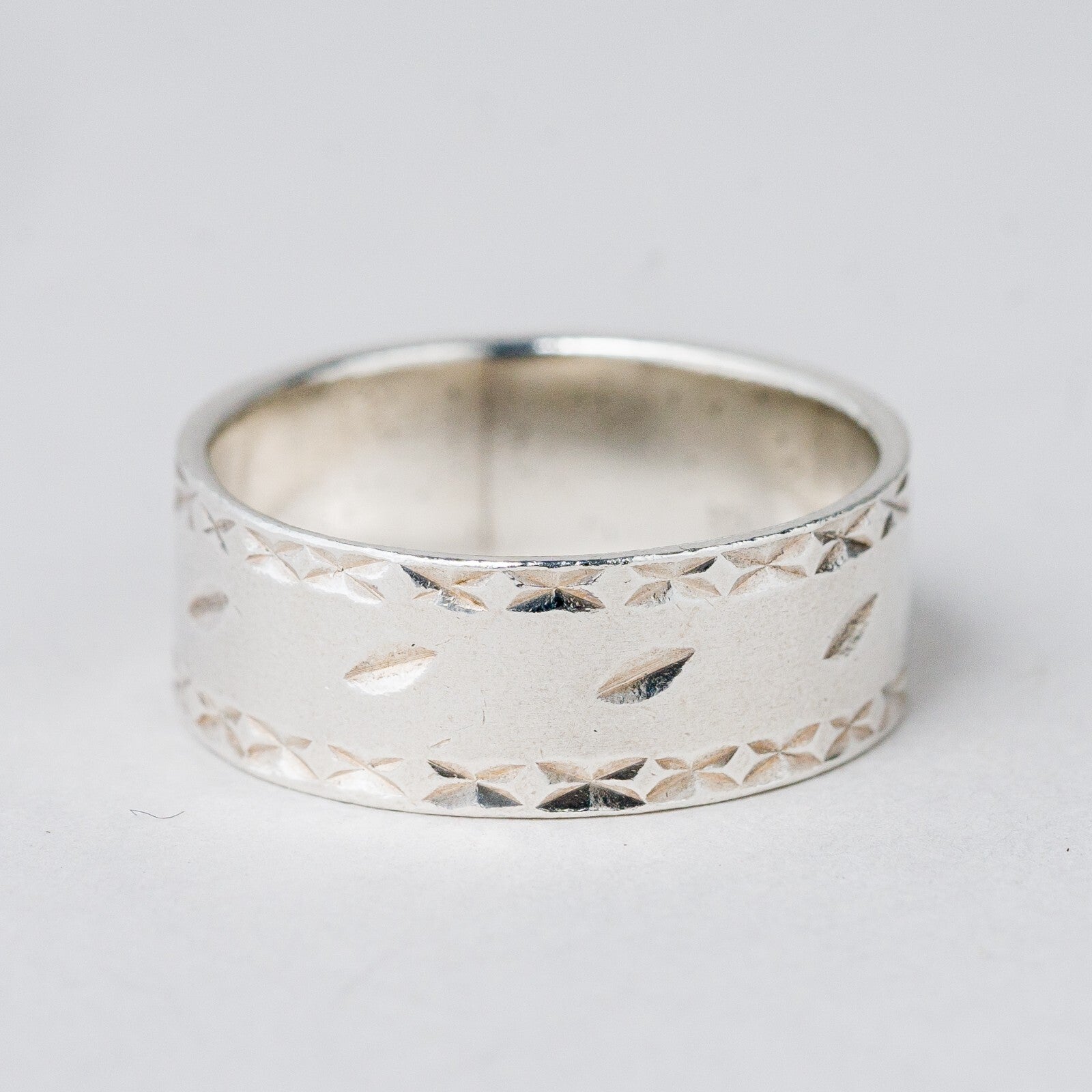 Silber Ring 925 Größe 63 (20,0 mm Ø) 6,15 g0