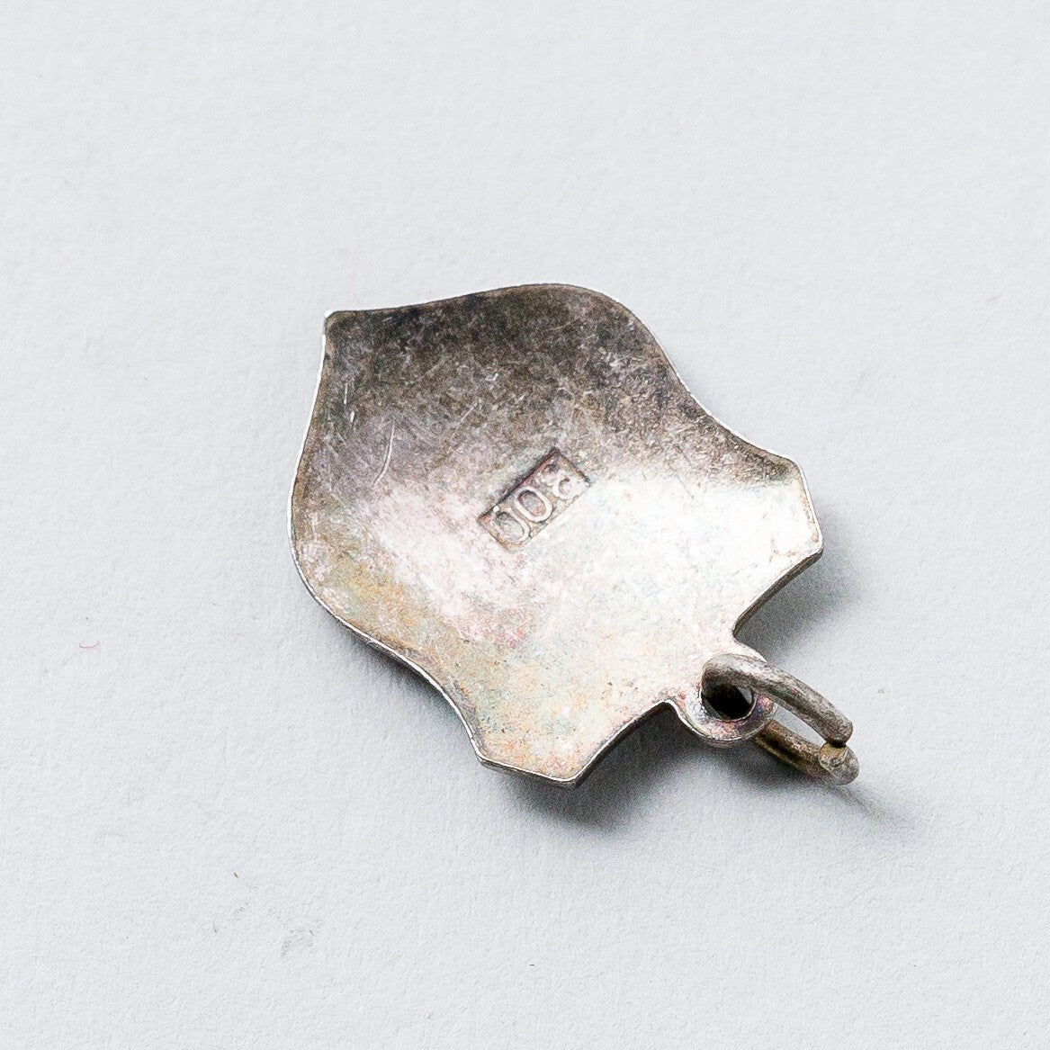 Anhänger 800 Silber Souvenir Anhänger Sahlenburg 1,5 cm 1 g4