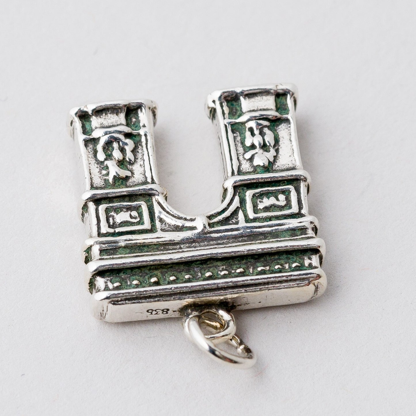 Anhänger 835 Silber Arc de Triomphe 2,5 cm 8,75 g6