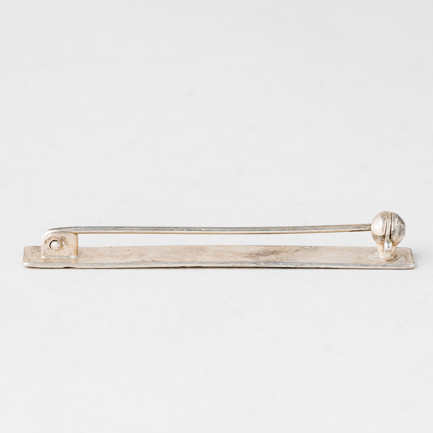Brosche 835er Silber 2,39 g 4,5 cm1