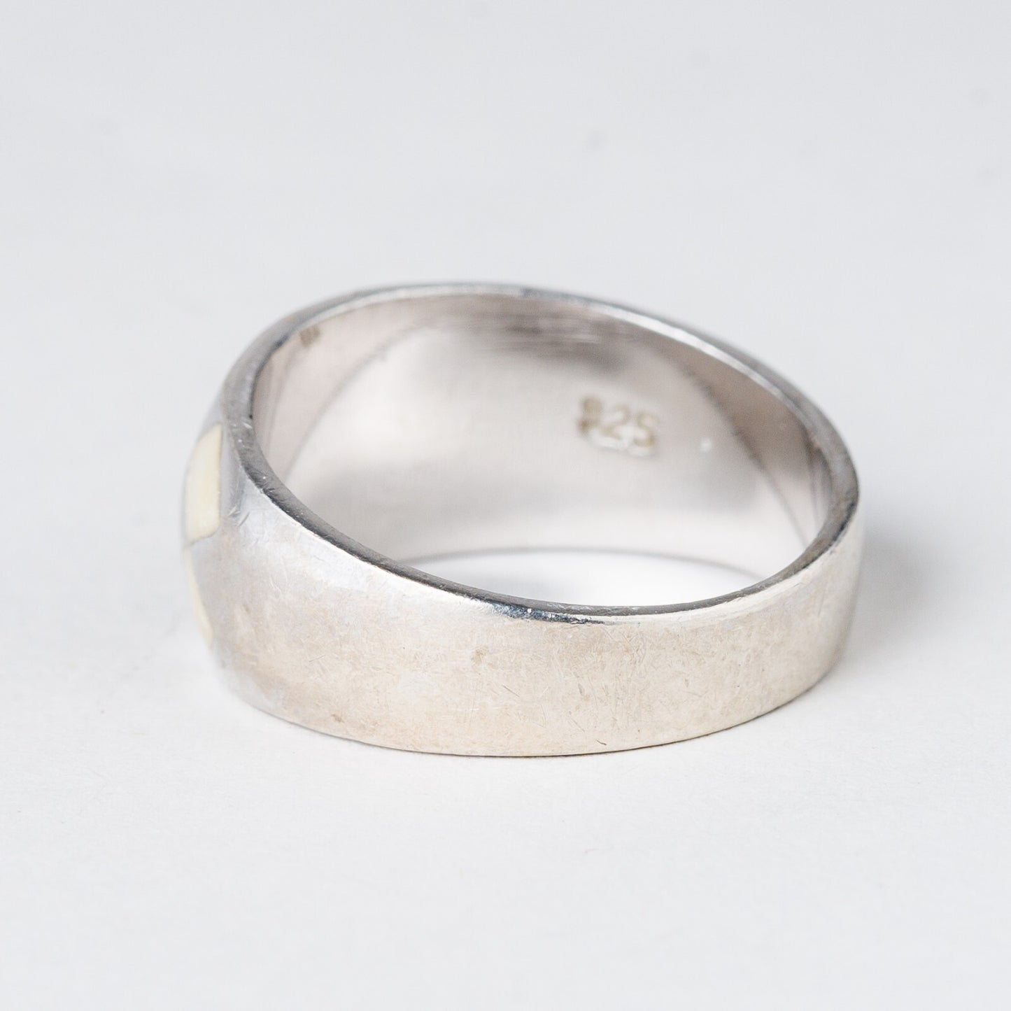 Silber Ring 925 Größe 57 (18,1 mm Ø) 5,68 g3