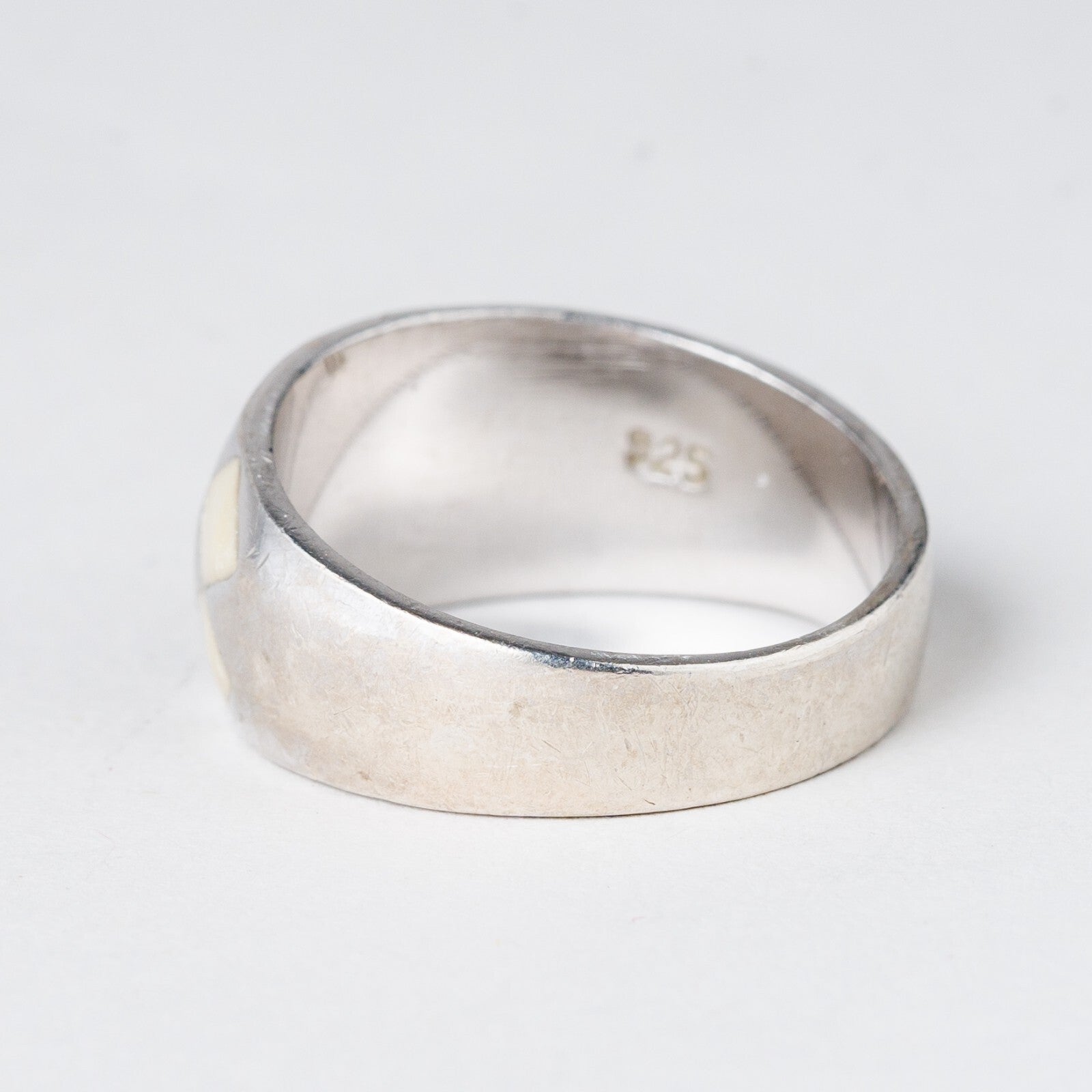 Silber Ring 925 Größe 57 (18,1 mm Ø) 5,68 g3