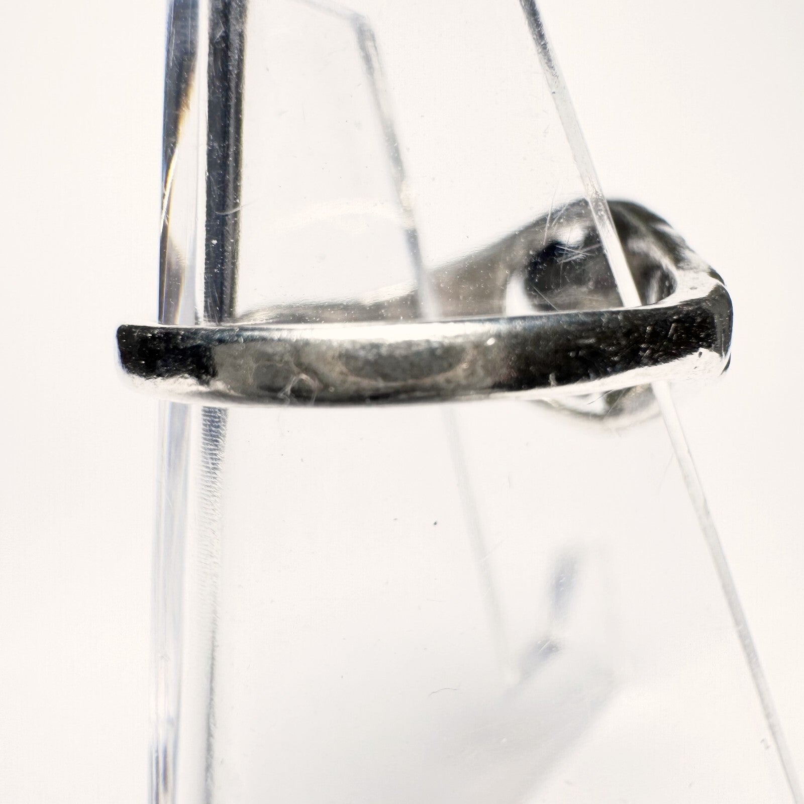 Ring 835er Silber (gestempelt) Größe 50 mit Blüte 2,49g4