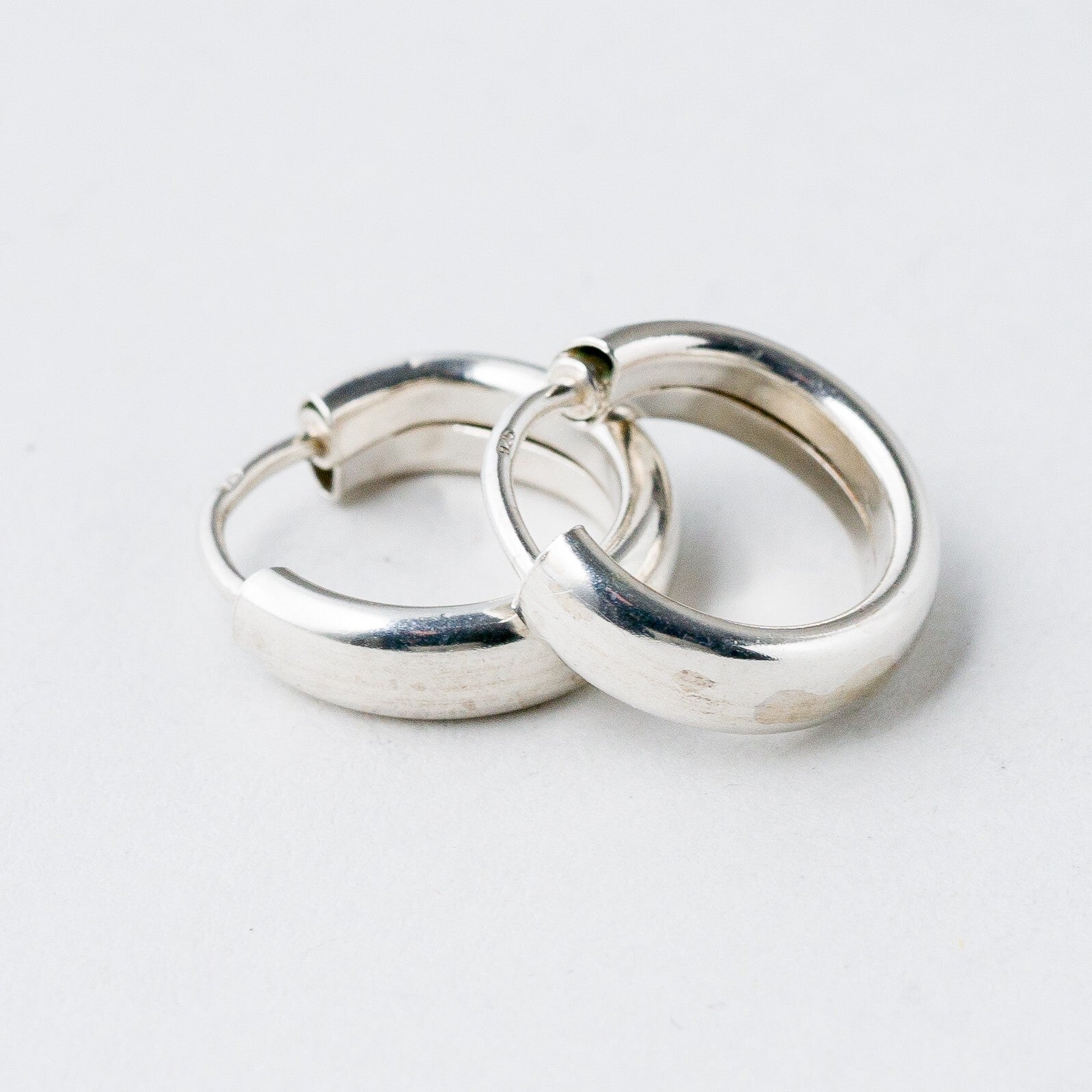 Ohrringe Creolen Silber 925 1,38 g0