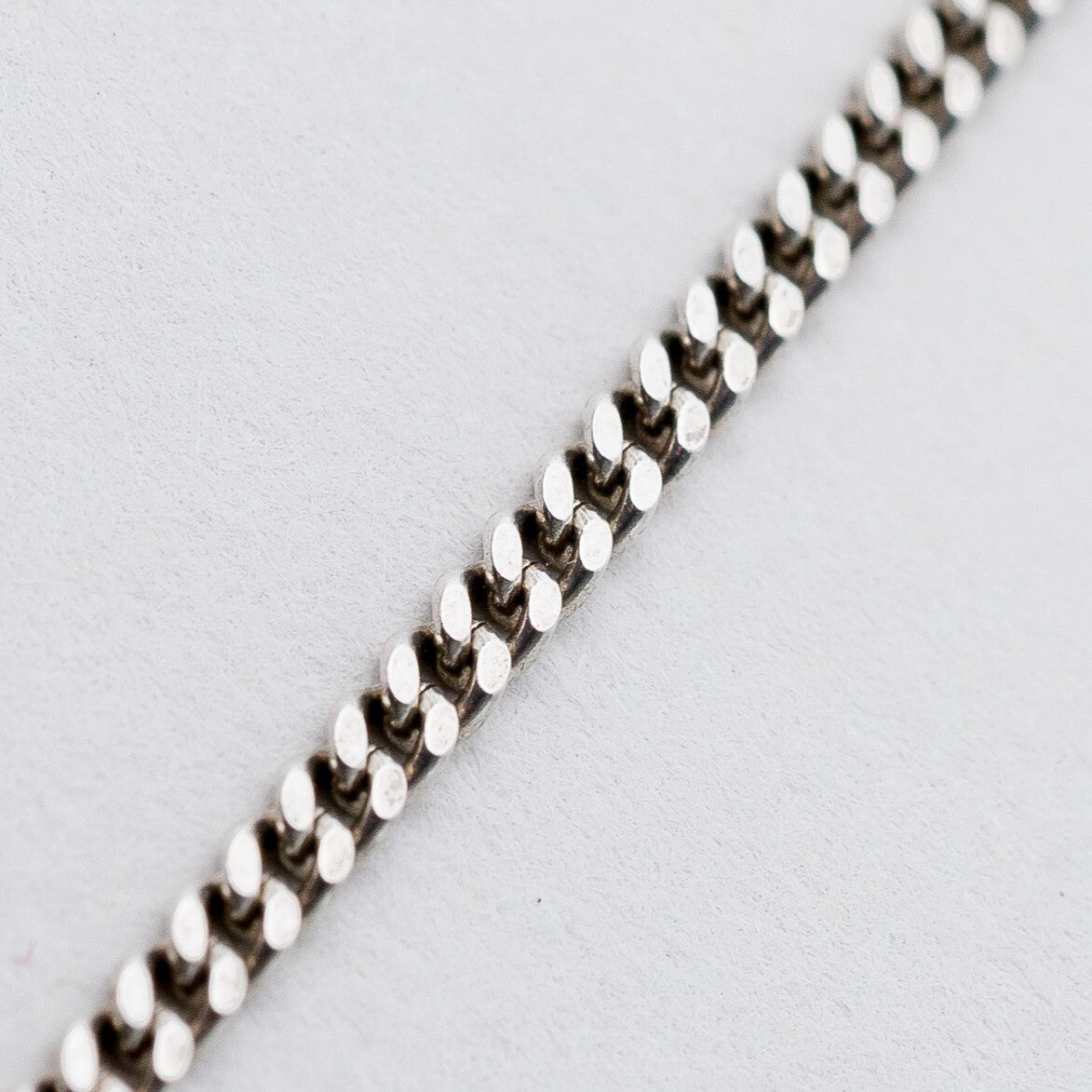 Halskette Panzerkette Silber 2 mm 50 cm 5,35 g0