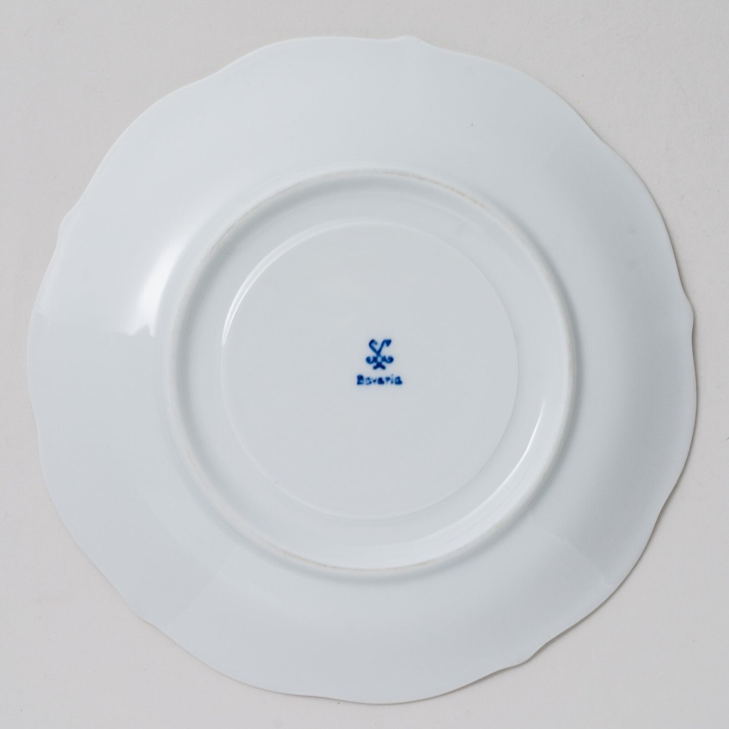 1 x Porzellan Bavaria Untertasse Suppe Zwiebelmuster unbeschädigt5