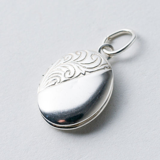 Anhänger 925 Silber Medaillon 1,9 cm 1,21 g0