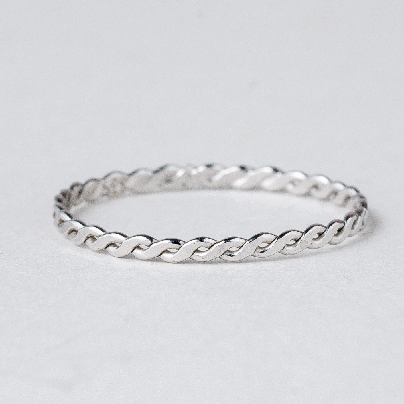 Silber Ring 835 Größe 52 (16,5 mm Ø) 0,32 g3