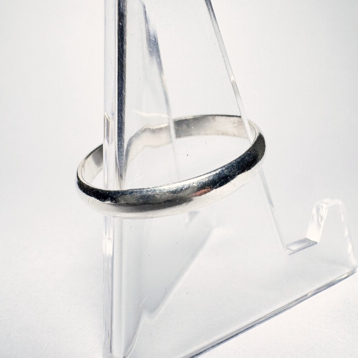 Ring 925er Silber (gestempelt) Größe 59 klassisch 1,61g4