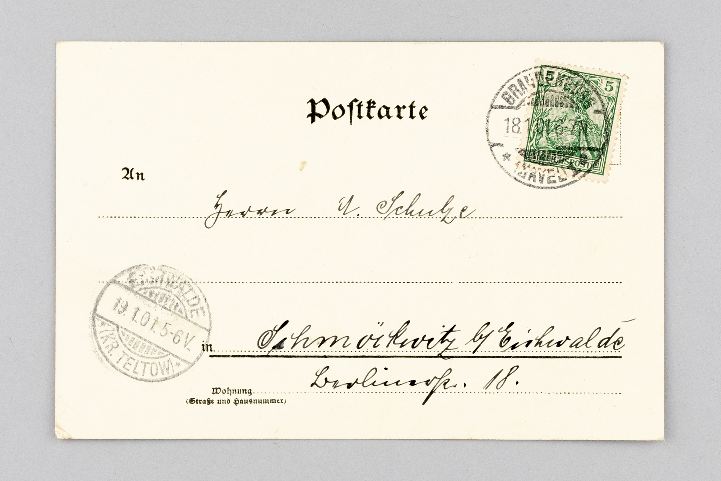 Ansichtskarte Gruss aus Berlin Schloss/ Wilhelm II. 19011