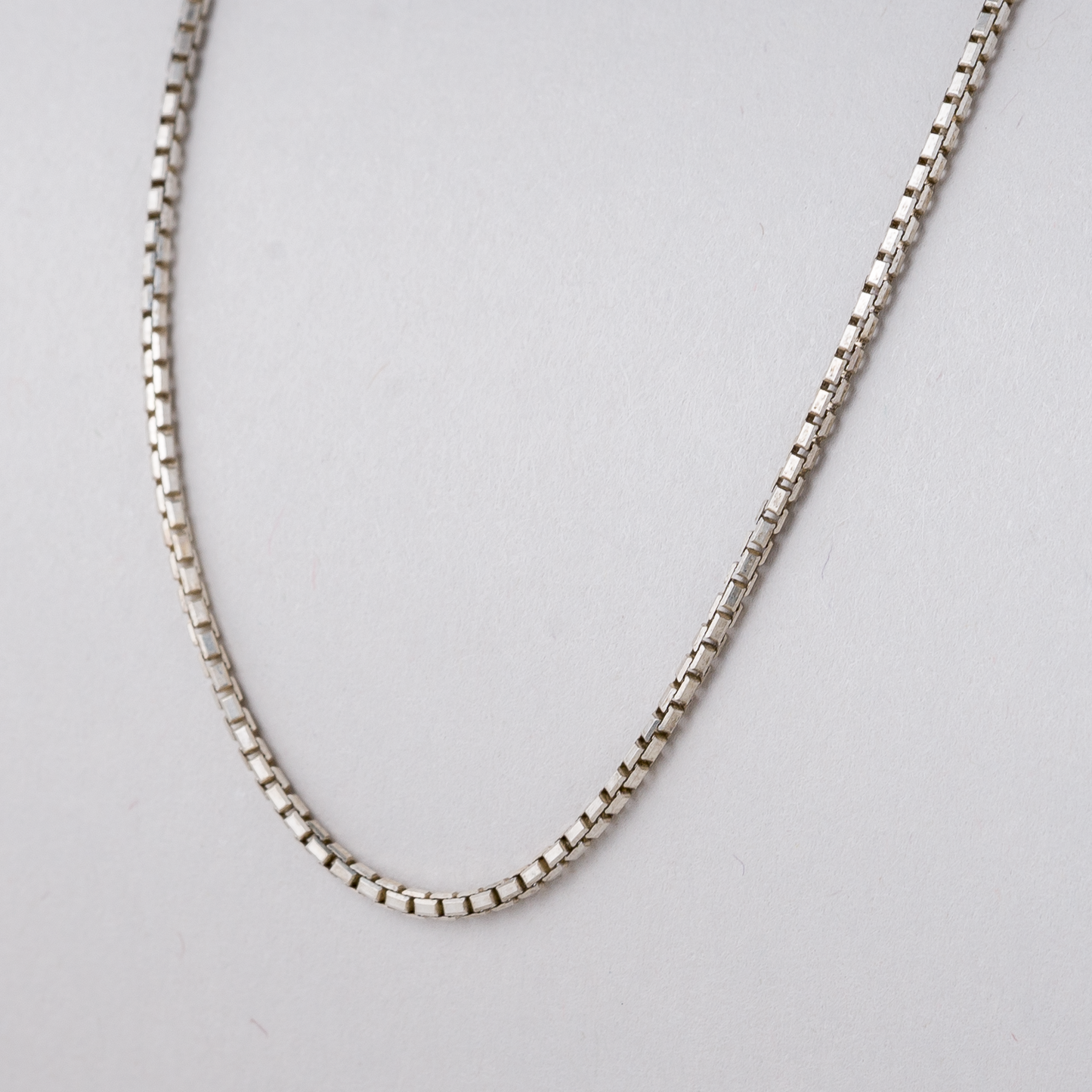 Halskette 1 mm 835er Silber 3,0 g 40 cm0