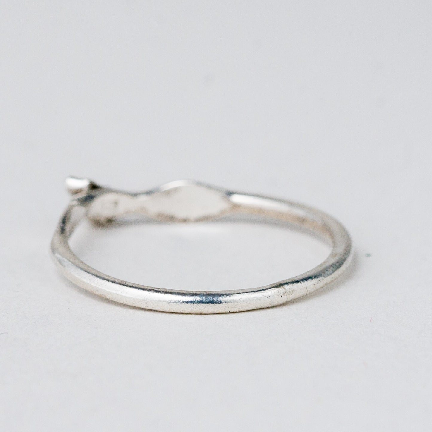 Silber Ring 925 Größe 56 (17,8 mm Ø) 1,13 g4